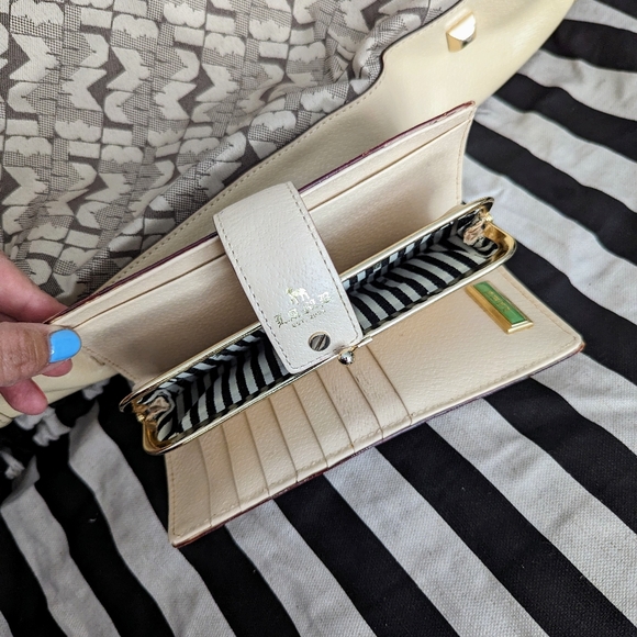 L.A.M.B leather and canvas bag and wallet set - Picture 7 of 8